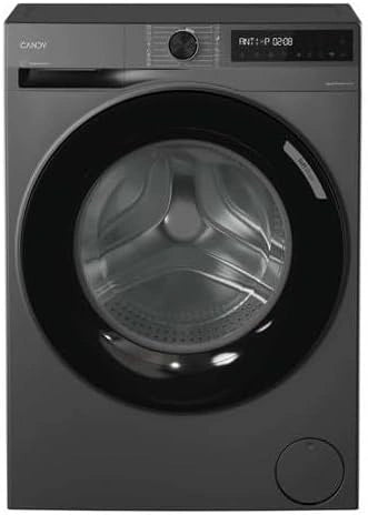 Candy ProWash 500 BR 49SBL8G-S, wasmachine, 9 kg, 1400 omw/min, digitaal scherm, wifi-connectiviteit, 16 cycli, inverter-motor