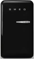 Smeg Koelkast 1P FAB10LBL6, zwart, 0,97 m, links