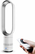 Ultrastille 16-inch torenventilator,veilige bladloze ventilator voor kinderen,bladloze ventilator met afstandsbediening,0,5-2 uur timer,compact