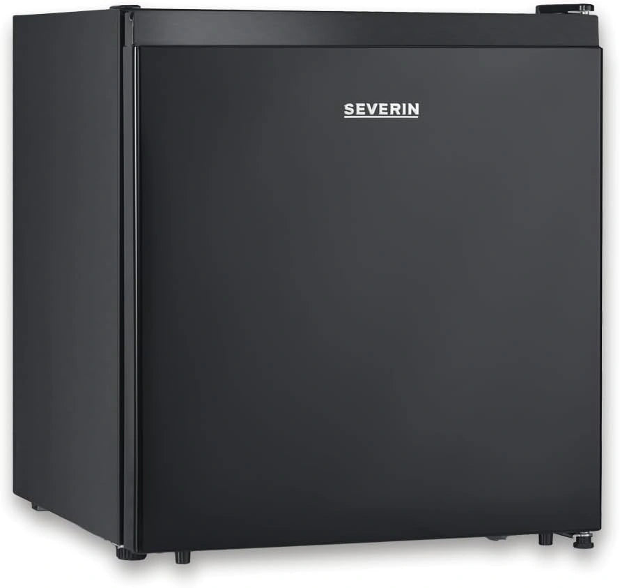 SEVERIN Koelbox met koelvak, tafelkoelkast met tussenplank, energiebesparende mini-koelkast voor kleine huishoudens, 45 liter inhoud, zwart, KB 8879