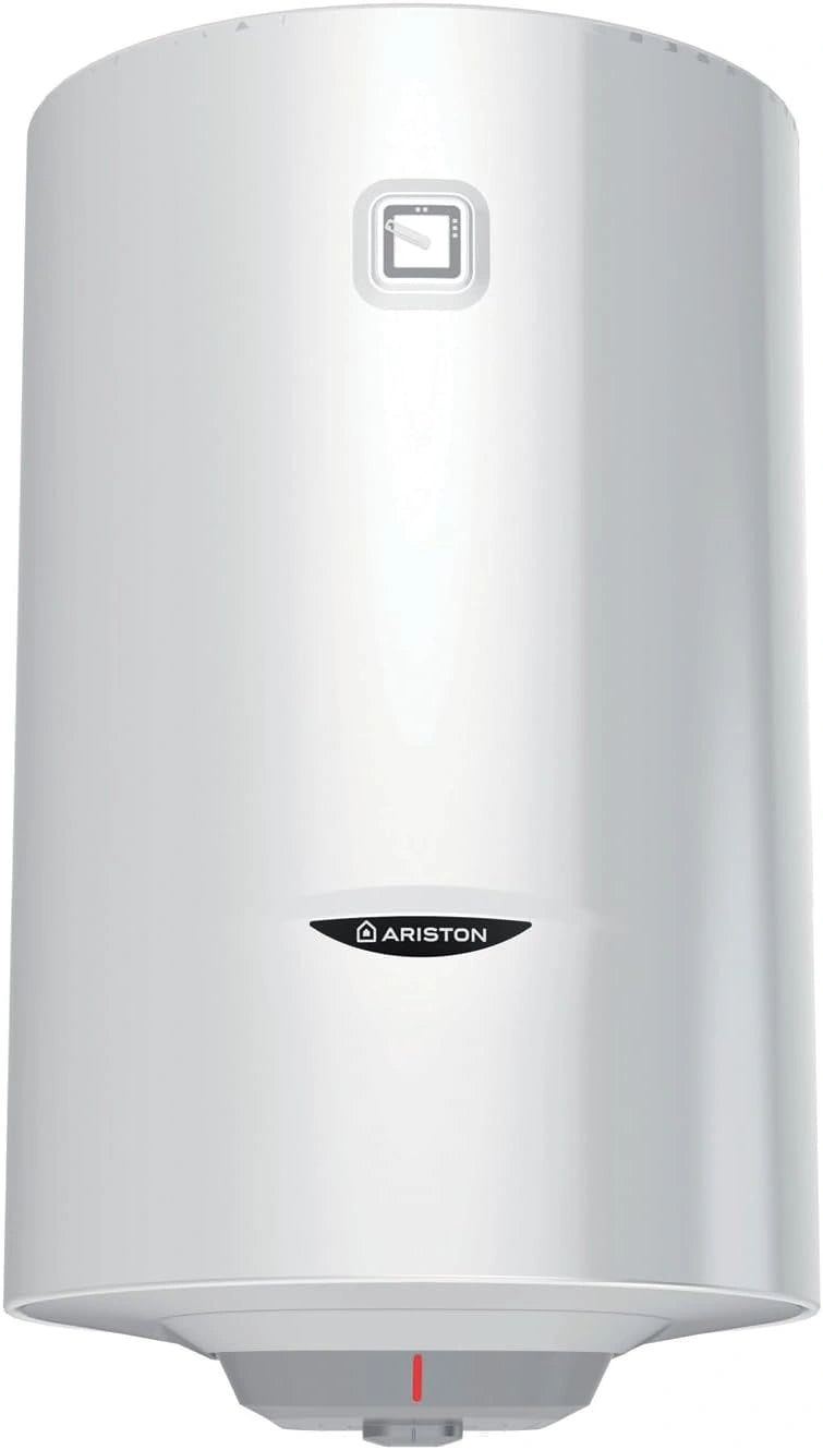 Ariston PRO 1 R 50 liter, verticale verticale wandboiler, afgeschermde weerstand, temperatuur instelbaar via instelwiel