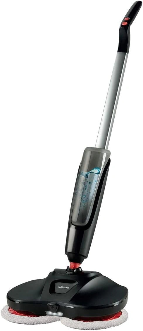 Vileda Elektrische spraymop, zwart, normaal