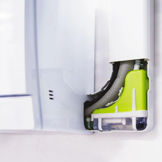 ASPEN Silent + Mini Lime hoekkanaal-condensatiepomp voor wandklimaatapparaten / 5e generatie (OptiDuct/O-Ducting), wit
