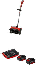 Einhell Accu-sneeuwblazer GE-ST 36/40 Li E Power X-Change (Li-Ion, 36 V, werkbreedte 40 cm, max. sneeuwhoogte 20 cm, incl. accu en oplader), zwart