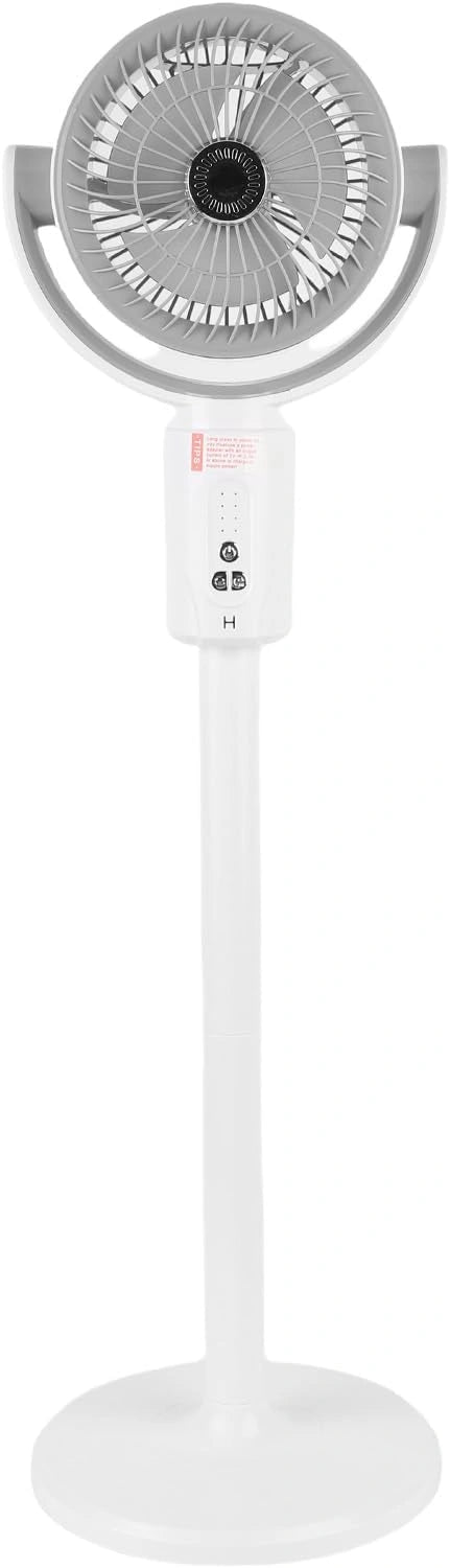 Staande Ventilator Ultrastille Oscillerende Vloerventilator met Afstandsbediening 5 Snelheden 8 Uur Timer 180 Graden Handmatige Verticale Oscillatie