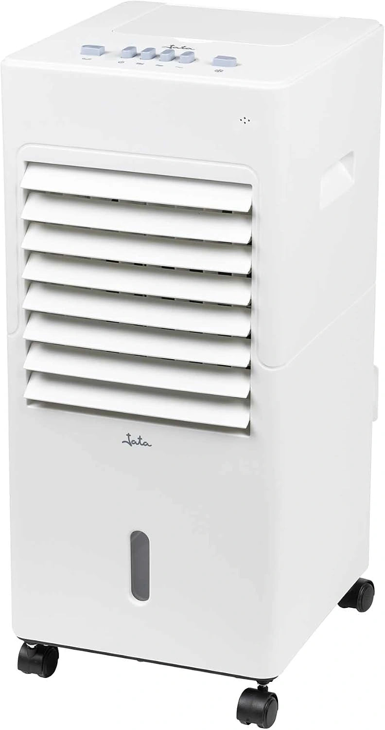 JATA JVAC2003 Luchtkoeler, 3-in-1, draagbare airconditioning zonder slang, ventilator, luchtbevochtiger en luchtreiniger, 6 liter tank, 3 snelheden