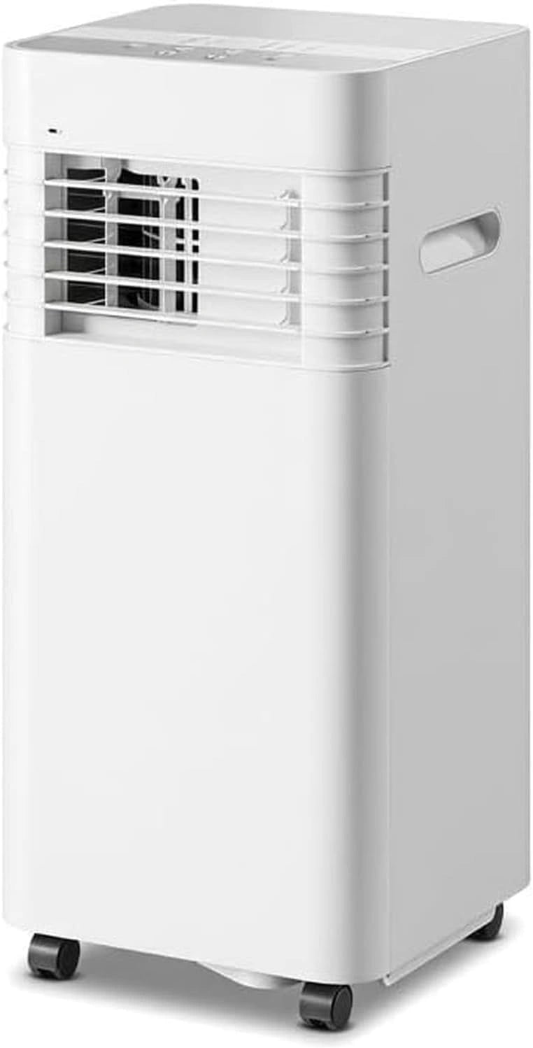 Draagbare airconditioner 12000 BTU voor 300 m², Smart AC-unit met luchtontvochtiger en ventilatormodus, 24-uurs timer, afstandsbediening