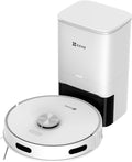 EZVIZ RE4 Plus Robot stofzuiger met dweilfunctie en all-in-one station, Robotstofzuiger met zuigkracht 4000Pa