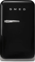 Frigorifero libera installazione Smeg FAB5RBL5, zwart