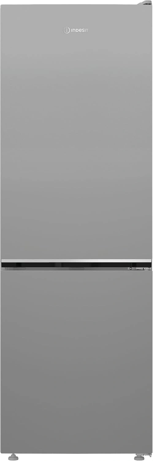 Indesit INK 21311 S4E Combi-koelkast, vrijstaand, 301 l, grijs