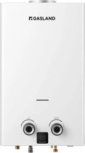 GASLAND BG300 Gasdoorstroomboiler, 11 liter, natuurlijk, wit/zilver