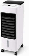 Airconditioning, 4-in-1, ventilator, koeler, luchtbevochtiger en luchtreiniger, afstandsbediening, middelgroot formaat 50 cm, 12-uurs timer