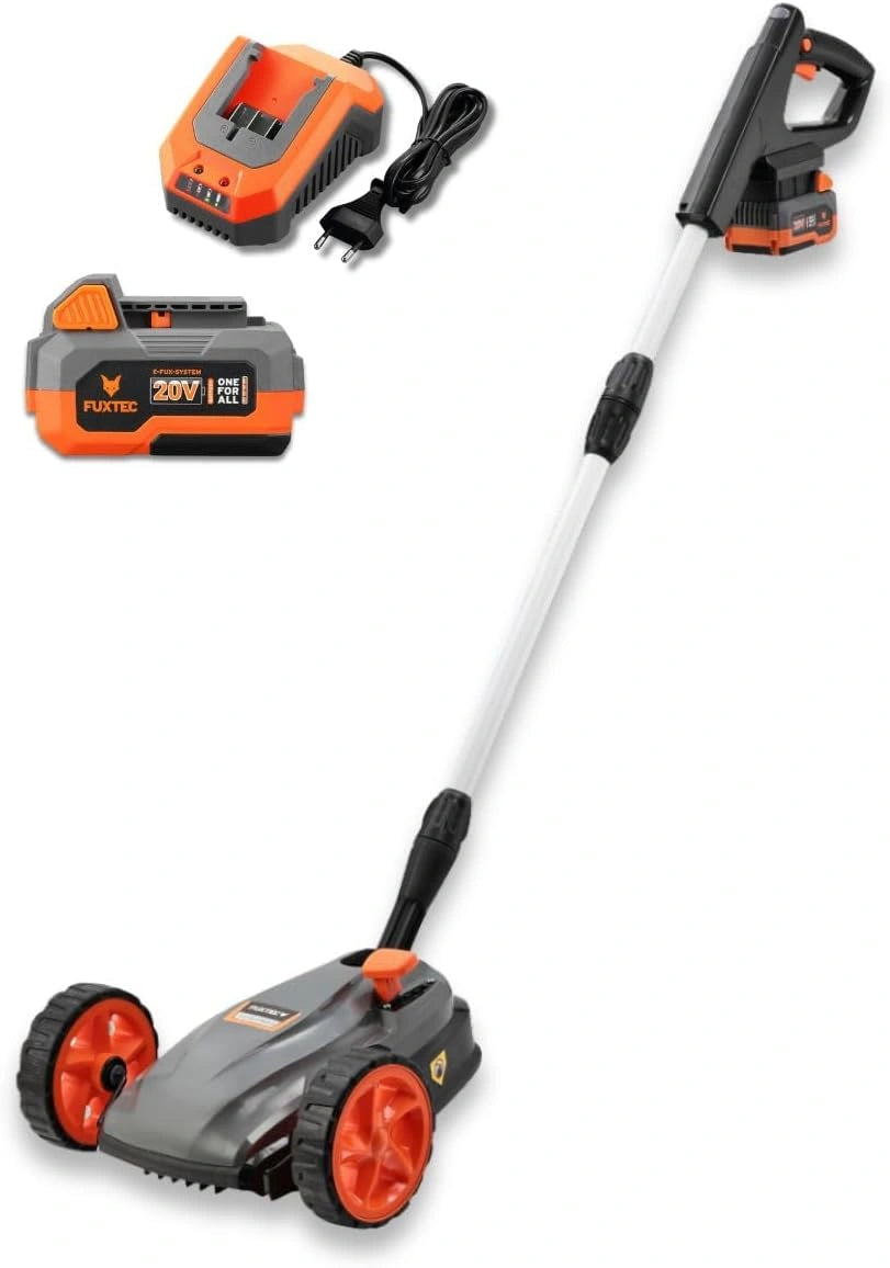 FUXTEC Grasmaaier FX-E1RMEH20-SET, Accu 20V 300W maaibreedte 220mm, grijs