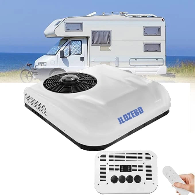 Viento Frio Airconditioning voor campers, universele airconditioning voor 12 volt vrachtwagens, koude wind/koeling en verwarming, twee stijlen