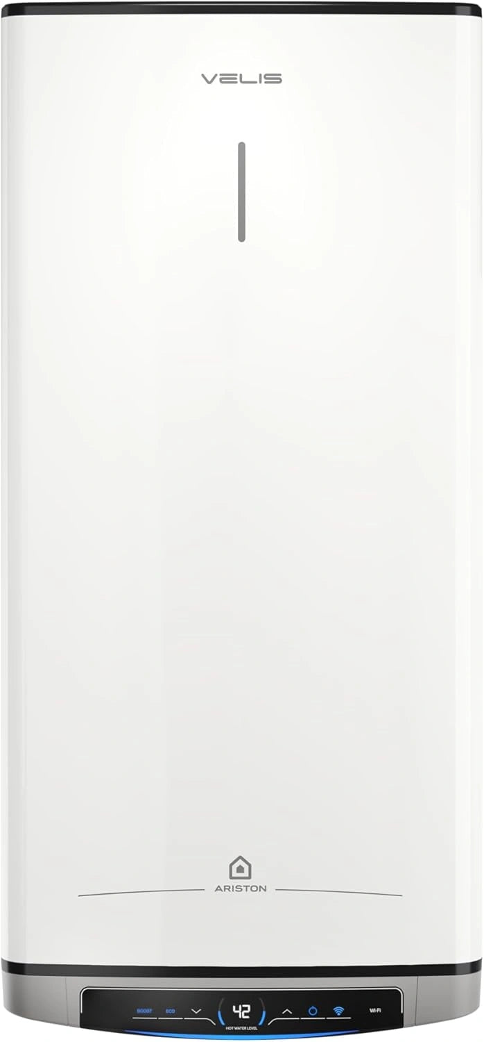 Ariston Velis Dune Wifi Elektrische doorstroomboiler, 80 liter, wit