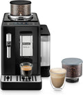 De'Longhi Rivelia EXAM440.35.B, Volautomatische Koffiemachine met Melkopschuimer, Verwisselbaar Bonenreservoir, 8 Recepten, Kleuren Touch scherm