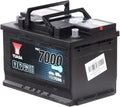 YUASA Accu 75, Ah 700, A/EN YBX7096 L 278 mm B 175 mm H 190 mm, zwart