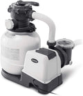Intex 230V de Pomp van de zandfilter en het Zoutwatersysteem Cg-26680, Veelkleurig, zilver