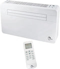 Console airconditioner, eendelig, omkeerbaar warm/koud 2,5 kW 9000 BTU Fresho 12 HP Sannover energieklasse A+ met afstandsbediening, wit