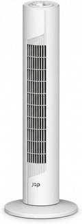JAP Quebec, Stille torenventilator, Toren ventilator staand, Kolomventilator, Timer, Wit