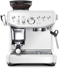 Sage The Barista Express Impress, Koffiezetapparaat voor Bonen, Zeezout, zilver