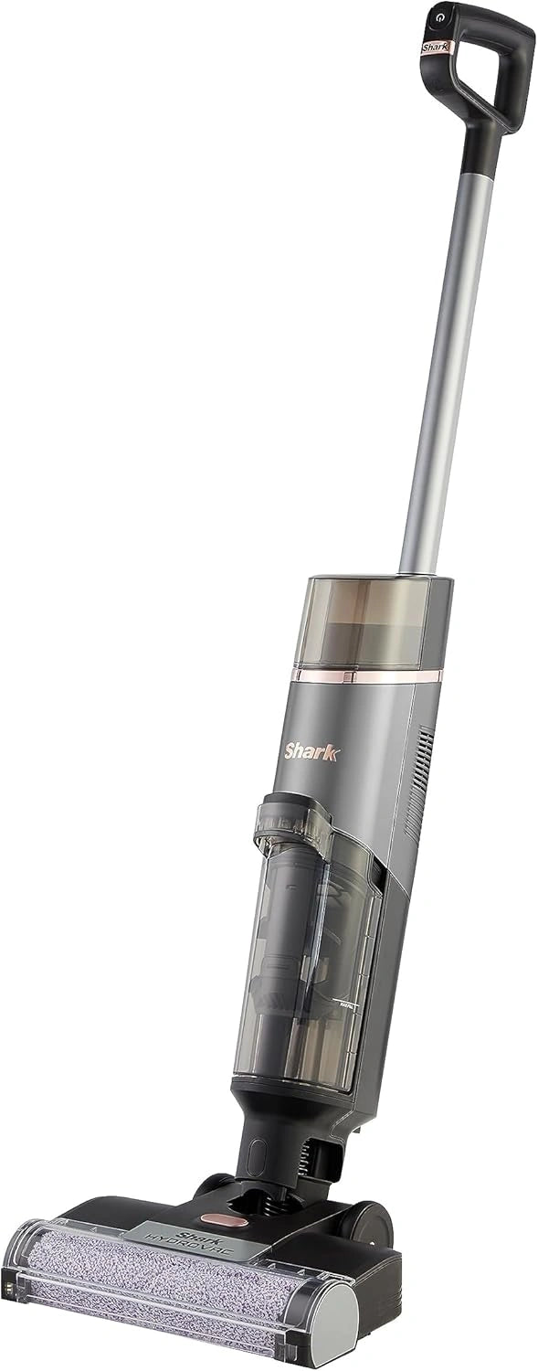 Shark HydroVac Vloerreiniger met Antimicrobiële Borstelrol, Grijs, WD210EU