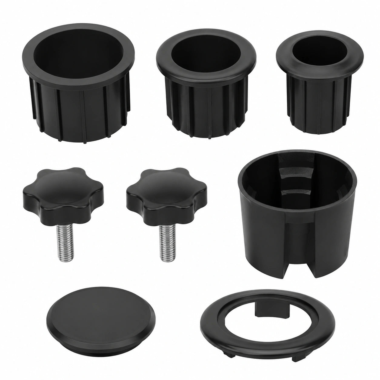 Reduzierringe für Sonnenschirme, 8er Pack, Adapter für Schirmständer, Ersatzteile für Terrassenschirme