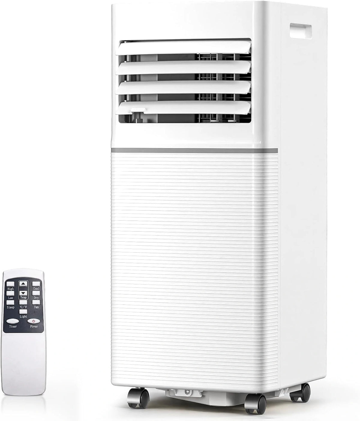 Antarctic Star, Draagbare airconditioning, 8000 BTU, draagbare 3-in-1 wisselstroomeenheid met ventilator/luchtontvochtiger/slaapmodi