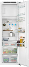 Siemens KI82LADD0 iQ500, inbouwkoelkast met vriesvak, 177,5 x 56 cm nis, 246 l koelen en 34 l vriezen, Made in Germany, hyperFresh voor langer vers