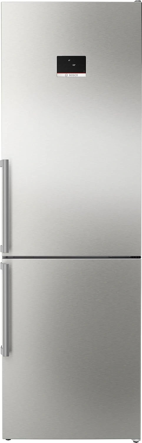 Bosch KGN367ICT Serie 4 Combi-koelkast, vrijstaand, led-verlichting, zilver