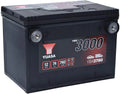 YBX3780 Yuasa SMF Autobatterij 12V 74Ah, zwart