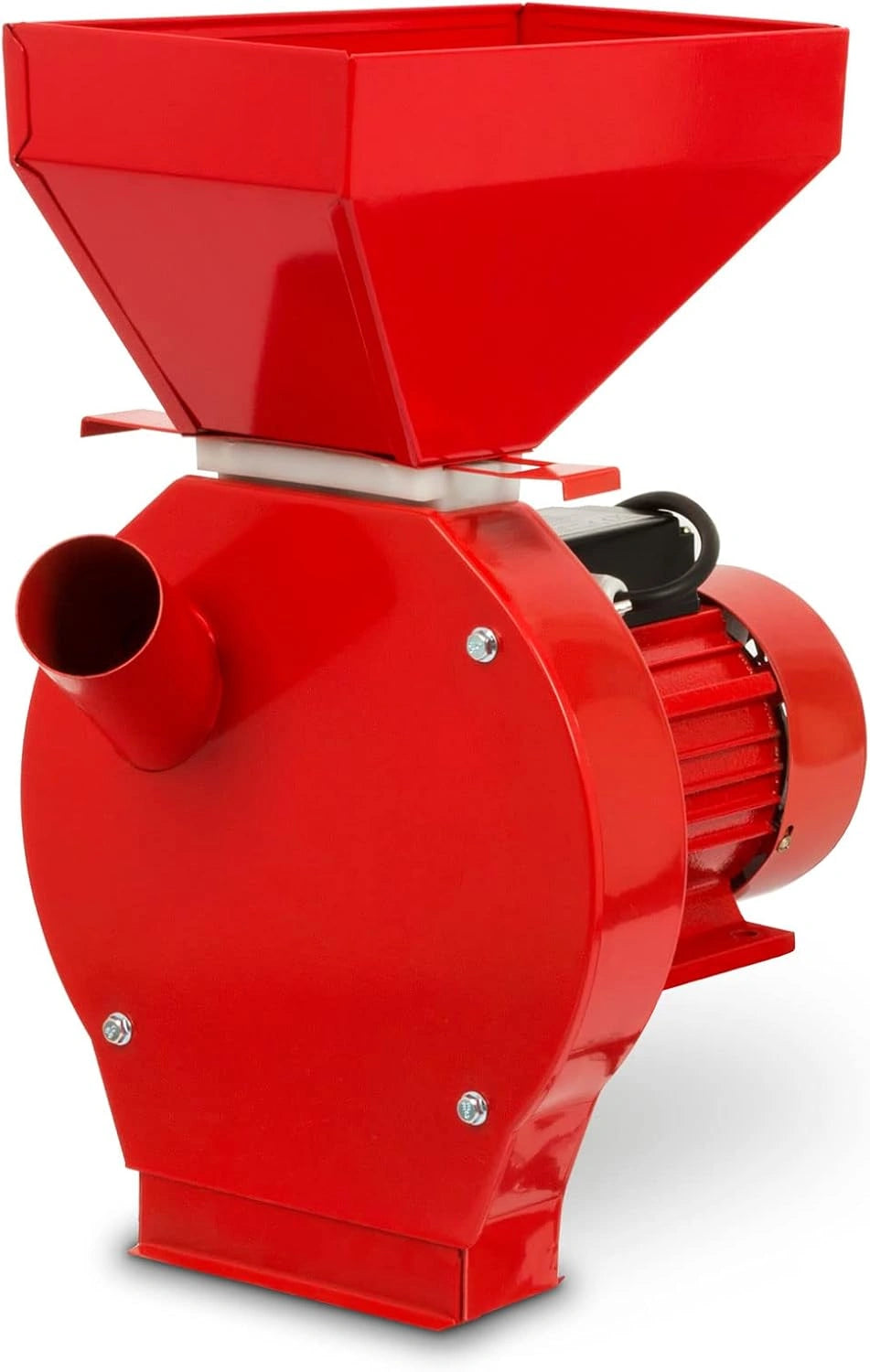 EBERTH shredder, multi-shredder, graanmolen, korenmolen, elektrische graanmaalmachine met 1100 watt motor, 230V, trechter, roestvrijstalen messen