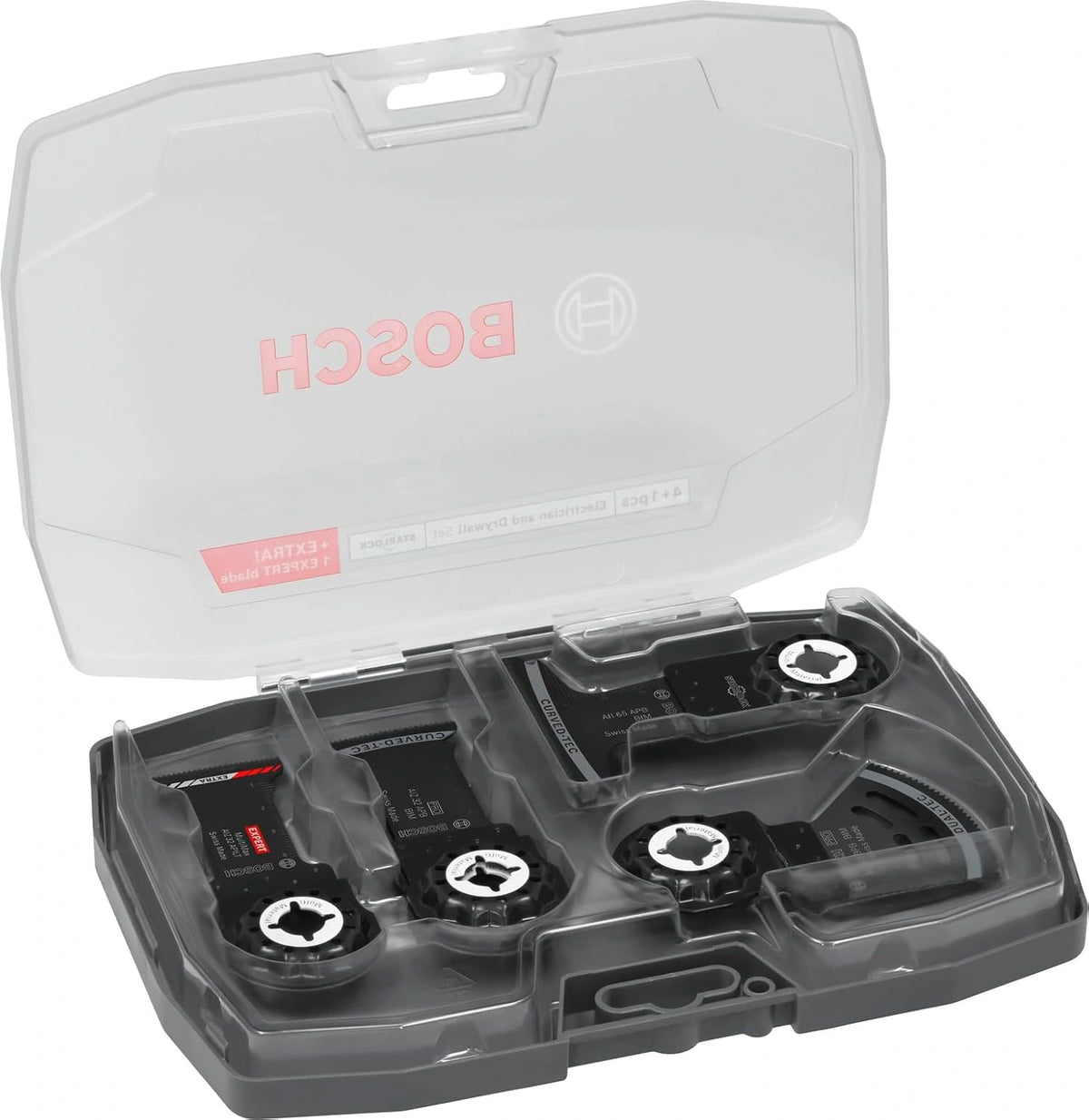 Bosch 5x Electrician en Drywall-set, 5-delig, wit