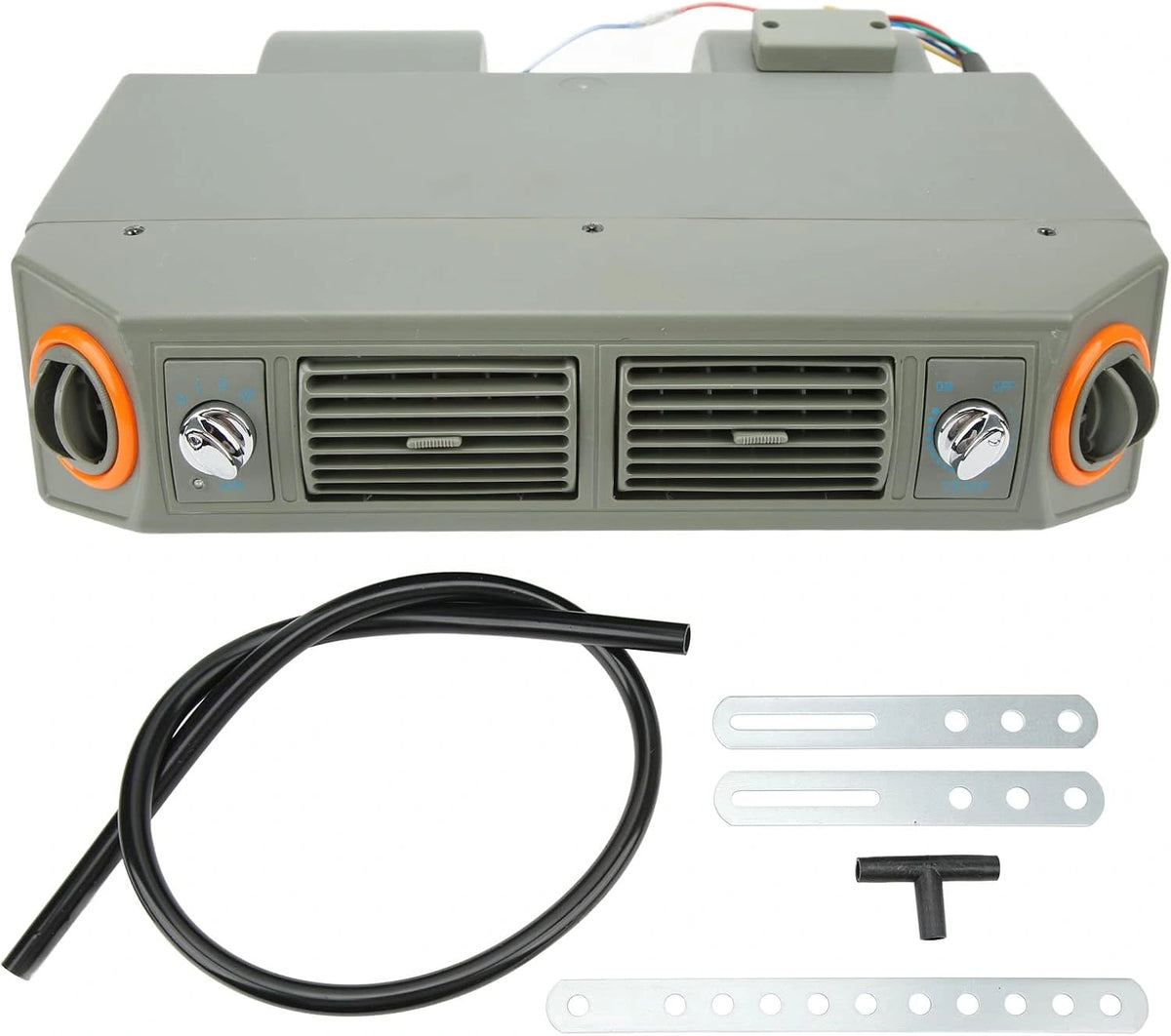 Auto airconditioner verdamper, auto airconditioning radiator verdamper assemblage 3 snelheden temperatuurinstelling verdamper onder de tabel van (24