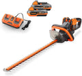 FUXTEC Accu heggenschaar FX-E2HSSET, 40V, Snijlengte 61cm, Batterij Set, wit