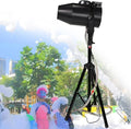 Schuim Machine, High Power 1000W Jet Foam Machine voor Partijen en Outdoor Evenementen, Verstelbare Hoek, 6-10m Afstand, 80㎡ Dekking, zilver