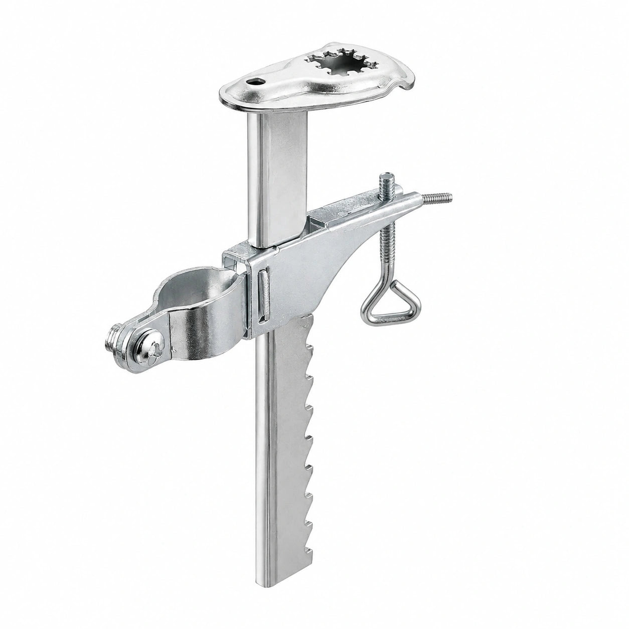 Universelle Sonnenschirmhalterung für Balkongeländer, Ø 22-32 mm, Klemmabstand bis 19 cm