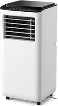 Mobiele airconditioner 14000BTU met Montageset, 2 Ventilatiestanden, Laag Energiegebruik, 24h Timer, Digitaal scherm, Koeling Ventilator voor Woning