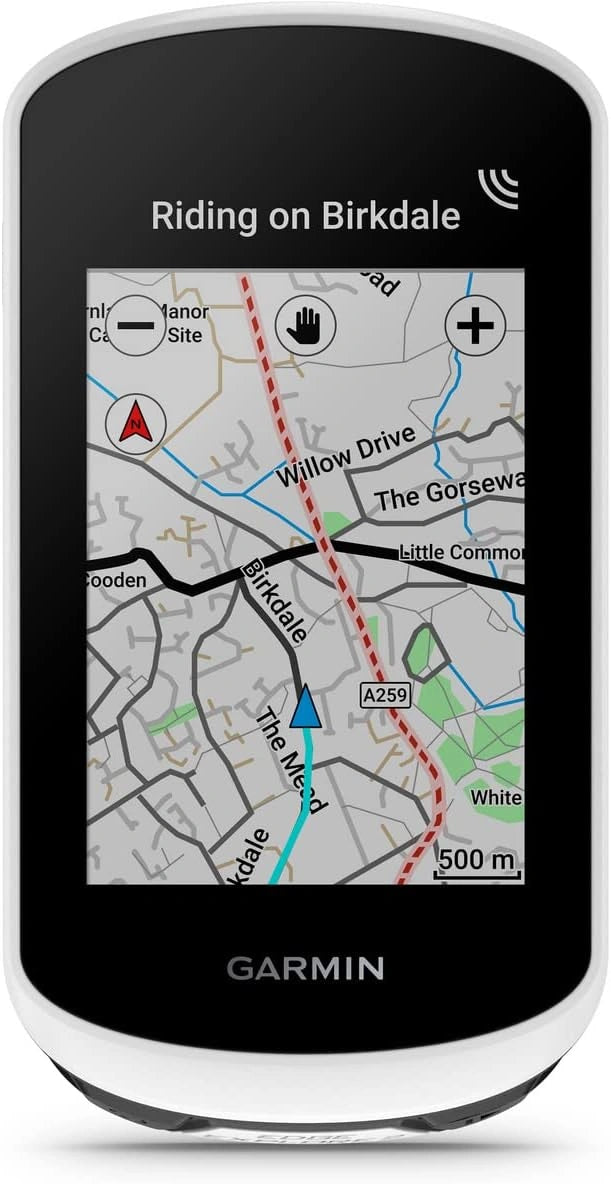 Garmin Edge Explore 2, Fietsnavigatie, lange batterijduur, Ongevallen detectie, Wit