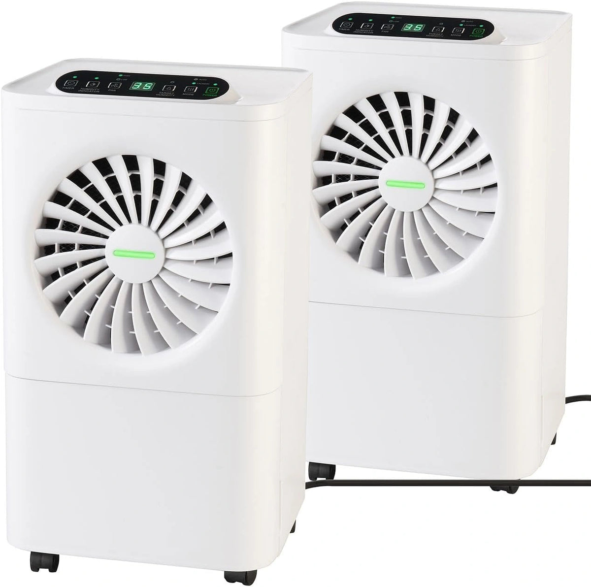 Sichler Haushaltsgeräte ontvochtiger: Luchtontvochtiger & -reiniger., met timer, 10 liter/dag (compressor luchtontvochtiger, elektrisch kelder