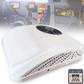 12V 24V DC Rooftop RV Airconditioner 2 in 1 Elektrische Parkeerairconditioner met Koeling en Verwarming 360° Draaibare Luchtuitlaat