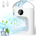 Mobiele airconditioning, 4-in-1 mobiele airconditioning, mobiel met koelnevel, 900 ml, draagbare mobiele airconditioner, mini-luchtkoeler