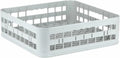 Glazenmand, 40 x 40 x 12 cm, ideaal voor industriële vaatwasser, vaatwassermand van polypropyleen, geschikt voor industriële vaatwassers