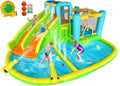 FBSPORT Springkasteel voor buiten, met ventilator, 545 x 365 x 218 cm, springkasteel voor kinderen, opblaasbaar, XXL, outdoor, voor volwassenen