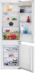 BCSA285K4S FRIGO INC COMBI 275LT H178 STAT E, zilver/wit