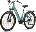 Touroll Urbano Elektrische fiets 3, met hydraulische schijfrem, middenmotor 70 Nm, afneembare accu 13 Ah, autonomie van 120 km, zwart