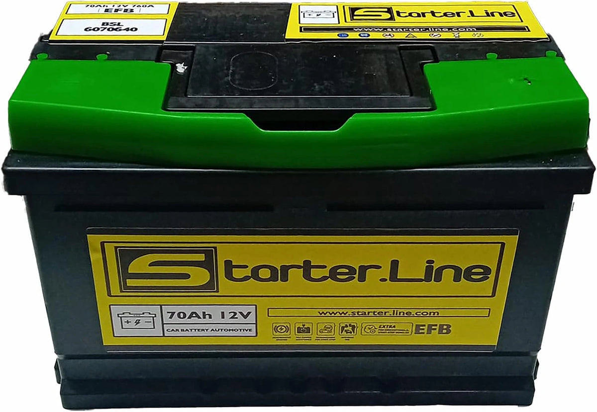 Start&Stop Autoaccu Starter Line 70AH EFB CCA 760, zwart
