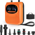 Mojimdo Elektrische SUP Pomp 20PSI met Licht, 13500mAh Oplaadbaar, 5 Standen + Aangepaste Modus, Dubbele Snelheid