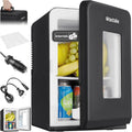 Tectake® Mini-Autokoelkast, Draagbare minibar 14 liter, 2-in-1-functie: koelen en verwarmen, Ideale elektrische koeler voor dranken
