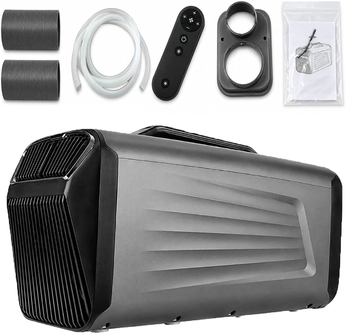 Mobiele Airconditioner, Airco Voor Koelen En Verwarmen zwart